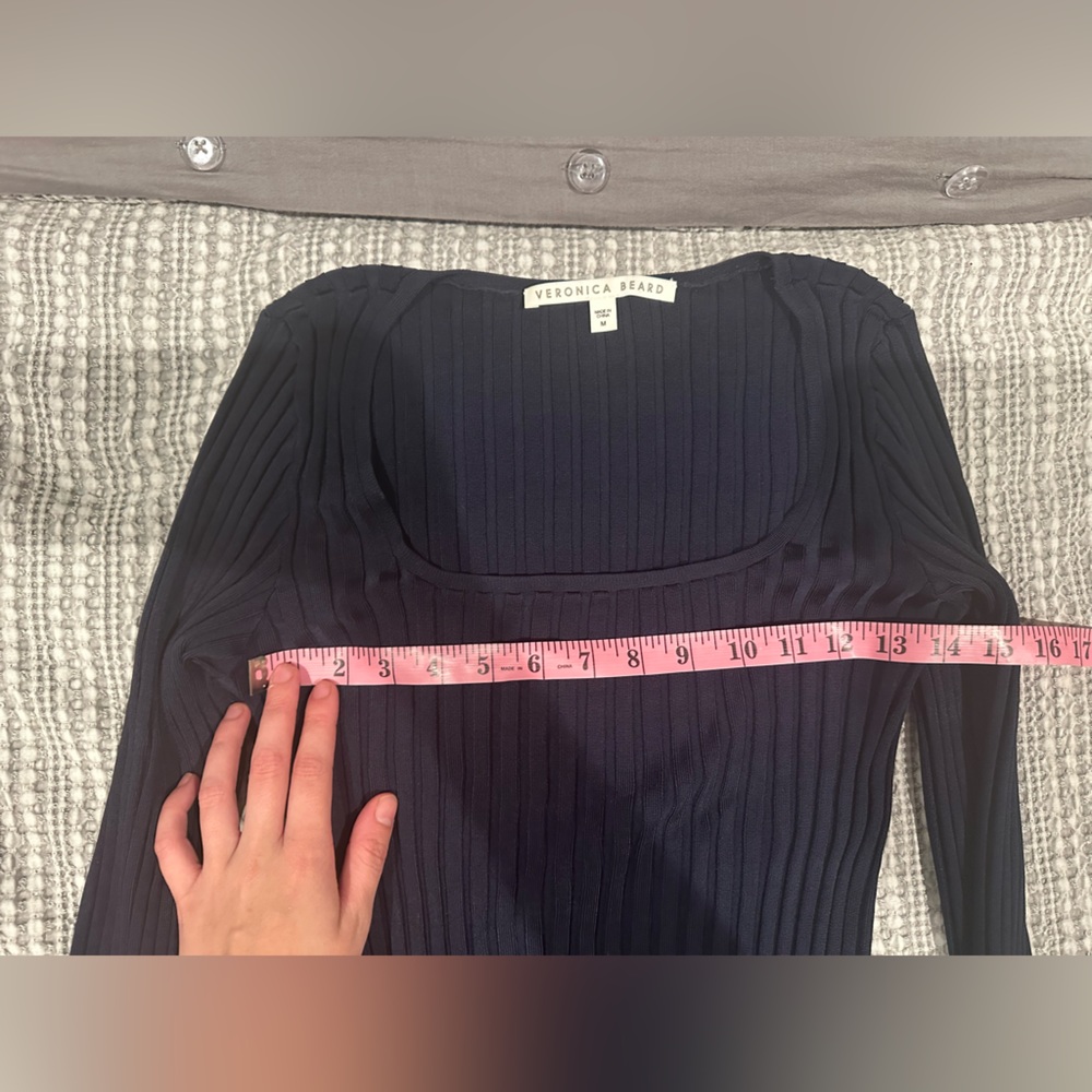 Veronica Beard Clara Pullover In Navy - image 5